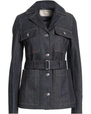 Maison Kitsuné Denim Outerwear - Black