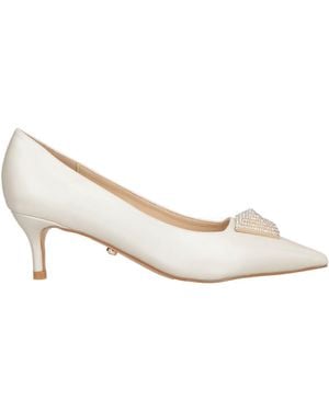 Twenty Four Haitch Court Shoes - White