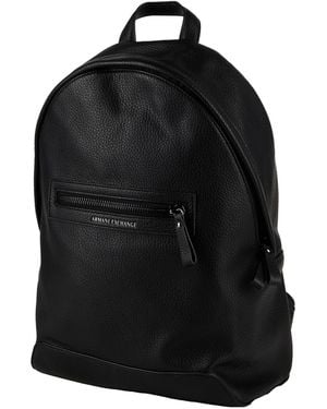 ARMANI EXCHANGE Backpack Polyester, Polyurethane - Black