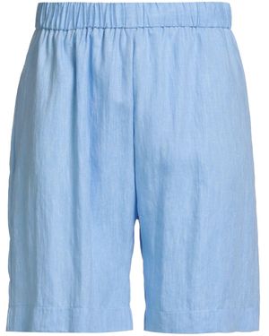Brian Dales Shorts & Bermuda Shorts Linen, Polyamide - Blue