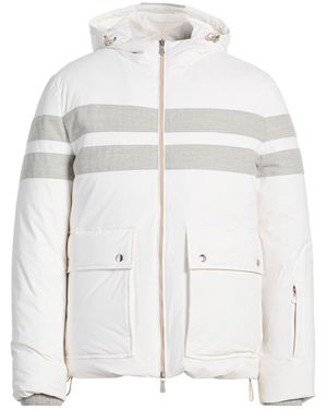 Eleventy Puffer Polyamide, Rubber, Wool - White