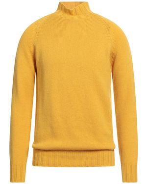 Tagliatore Rollkragenpullover - Gelb
