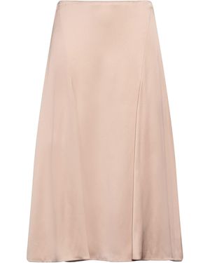 Fendi Midi Skirt Silk - Natural