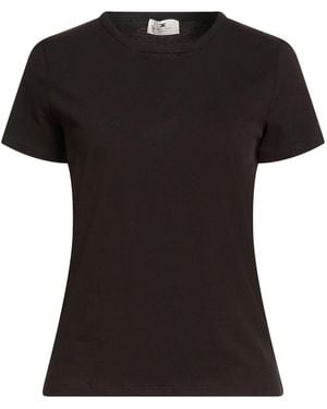 Elisabetta Franchi T-Shirt Cotton - Black