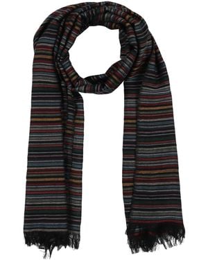 Malo Midnight Scarf Wool - Black