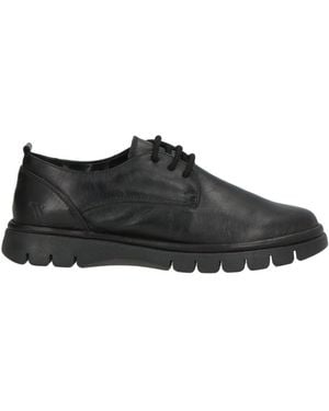 The Flexx Lace-Up Shoes Leather - Black