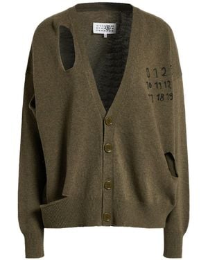 MM6 by Maison Margiela Strickjacke - Grün