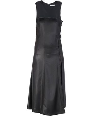 Rabanne Midi Dress Acetate, Polyether, Viscose, Polyamide - Black