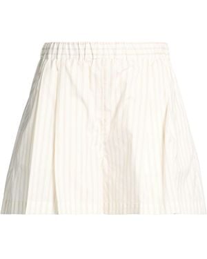 Marni Ivory Shorts & Bermuda Shorts Cotton - White