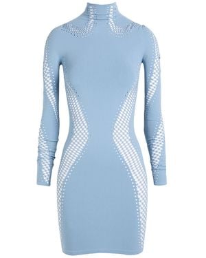 Mugler Mini Dresses - Blue