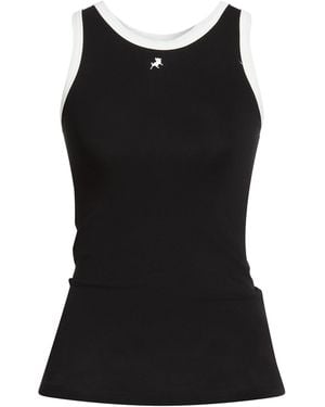 Lois Tank Top Cotton - Black