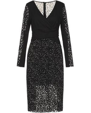 Hanita Midi Dress - Black