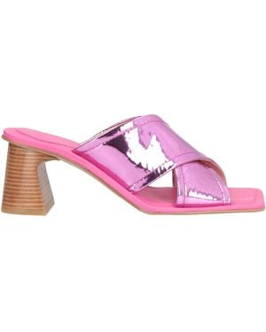 Zinda Sandals Leather - Pink