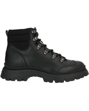 Hogan Ankle Boots Leather - Black