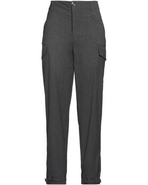 Blugirl Blumarine Charcoal Pants Polyester, Viscose, Elastane - Gray
