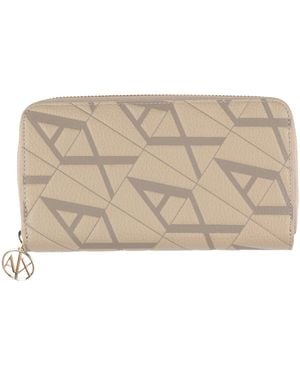 ARMANI EXCHANGE Wallet Polyester - Natural