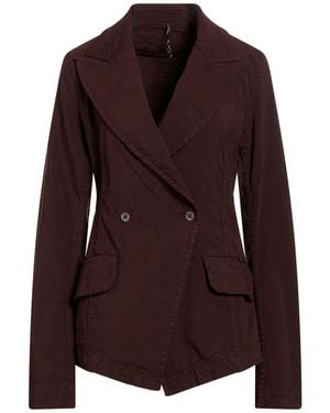Masnada Blazer Linen, Viscose, Elastane - Purple
