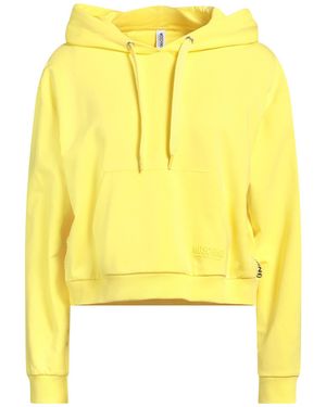 Moschino Sweatshirt Cotton, Elastane - Yellow
