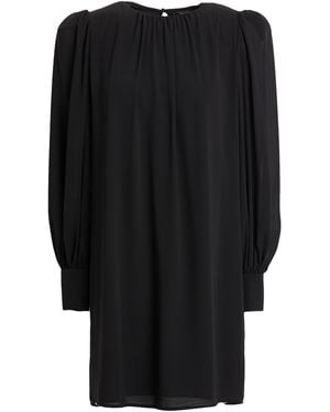 Fracomina Mini Dress Viscose, Elastane - Black