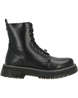 Keys Ankle Boots Synthetic Fibers - Black