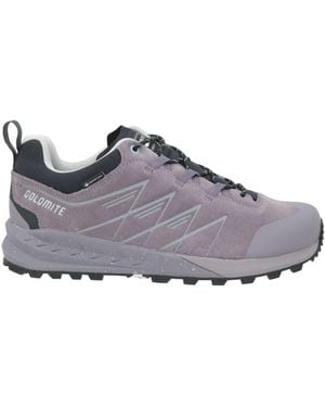 Dolomite Lilac Sneakers Leather - Gray