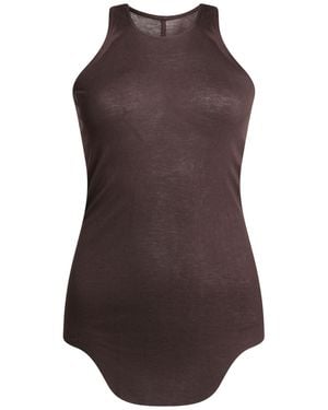 Rick Owens Camiseta De Tirantes - Marrón