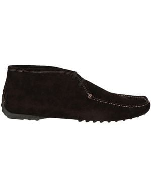 Santoni Ankle Boots Leather - Black