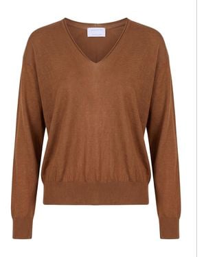 Daniele Fiesoli Collezione N_01 Jumper Merino Wool, Silk - Brown