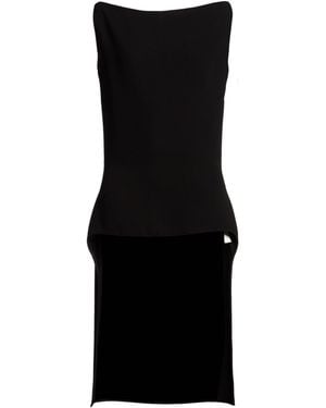 The Row Top Silk - Black