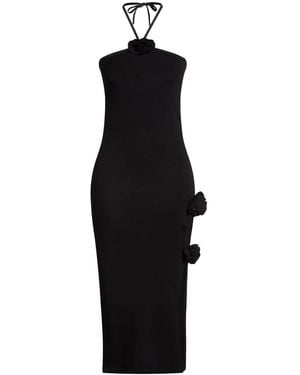 No Secrets Midi Dresses - Black