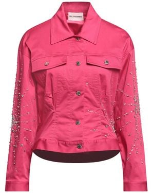 DES_PHEMMES Jacket Cotton, Lycra - Pink