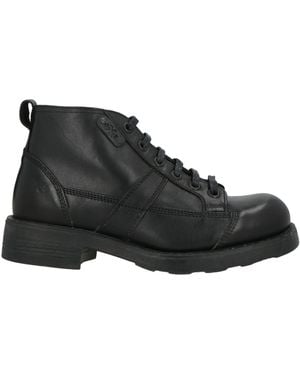O.x.s. Botines De Caña Alta - Negro