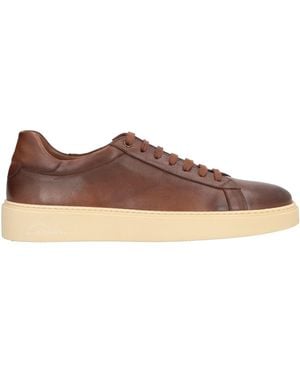 Corvari Trainers Leather - Brown