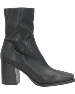 Strategia Ankle Boots Leather - Black