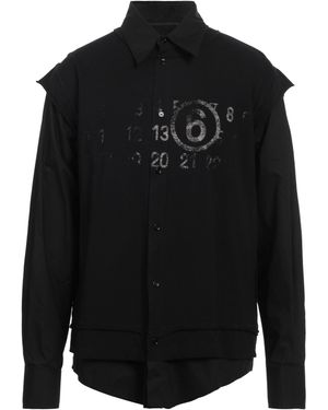 MM6 by Maison Martin Margiela Camicia - Nero
