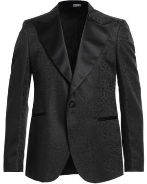 Brian Dales Blazer Acetate, Polyester, Polyamide - Black