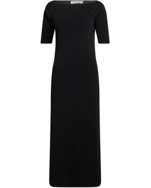 Alpha Studio Midi-Kleid - Schwarz
