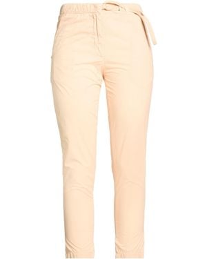White Sand Trousers Cotton - Natural