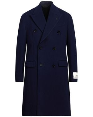 Paoloni Coat Wool, Polyamide - Blue