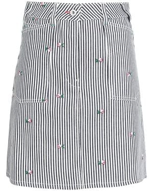 KENZO Denim Skirt - White