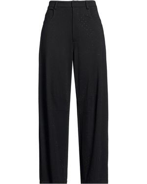 Motel Pants Viscose, Polyamide, Elastane - Blue
