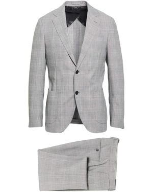 Lardini Suit Wool, Viscose, Polyester, Elastane - Gray
