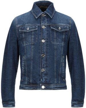 Moorer Puffer Cotton, Elastane - Blue