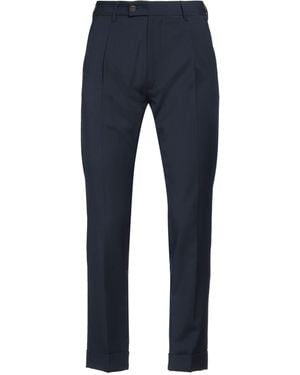 Messagerie Trousers Polyester, Wool, Elastane - Blue