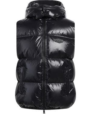 Purple Gilet - Black