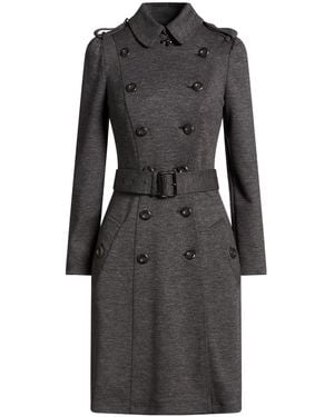 Burberry Charcoal Coat Wool - Black