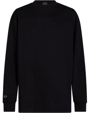 Rick Owens X Champion Sweatshirts - Black