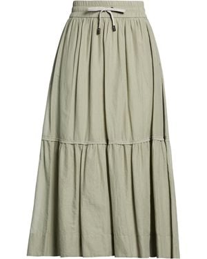 Peserico Maxi Skirt Cotton - Green