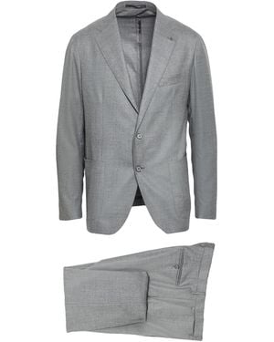 Tagliatore Suit Virgin Wool - Gray