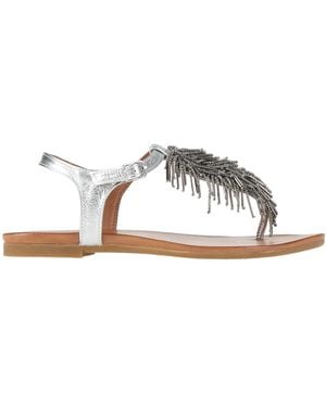 Inuovo Thong Sandal Leather - White